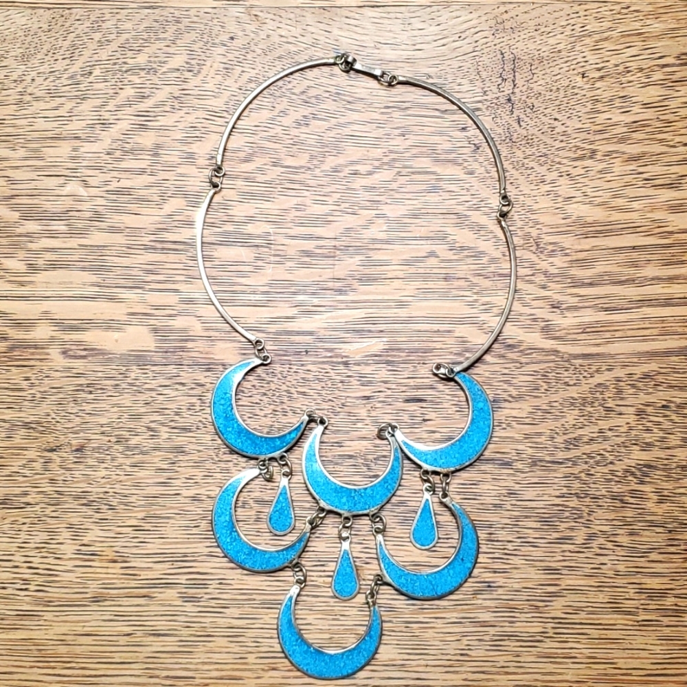 Vintage ALPACA silver necklace